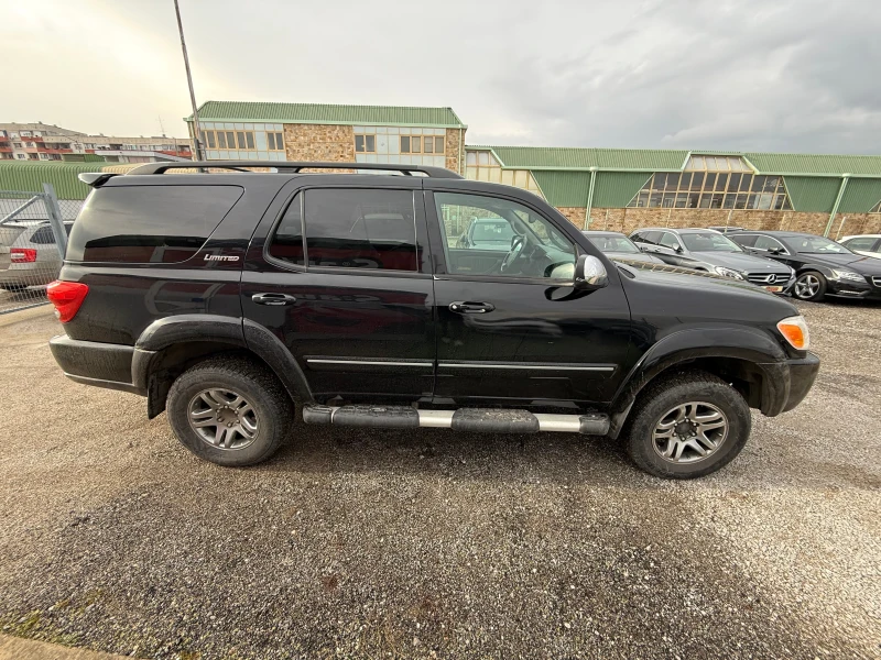 Toyota Sequoia 4.7 V8 ГАЗ* 6+ 1* ШИБЕДАХ* КОЖА* ПОДГРЕВ* ОБСЛУЖЕН, снимка 4 - Автомобили и джипове - 53405123