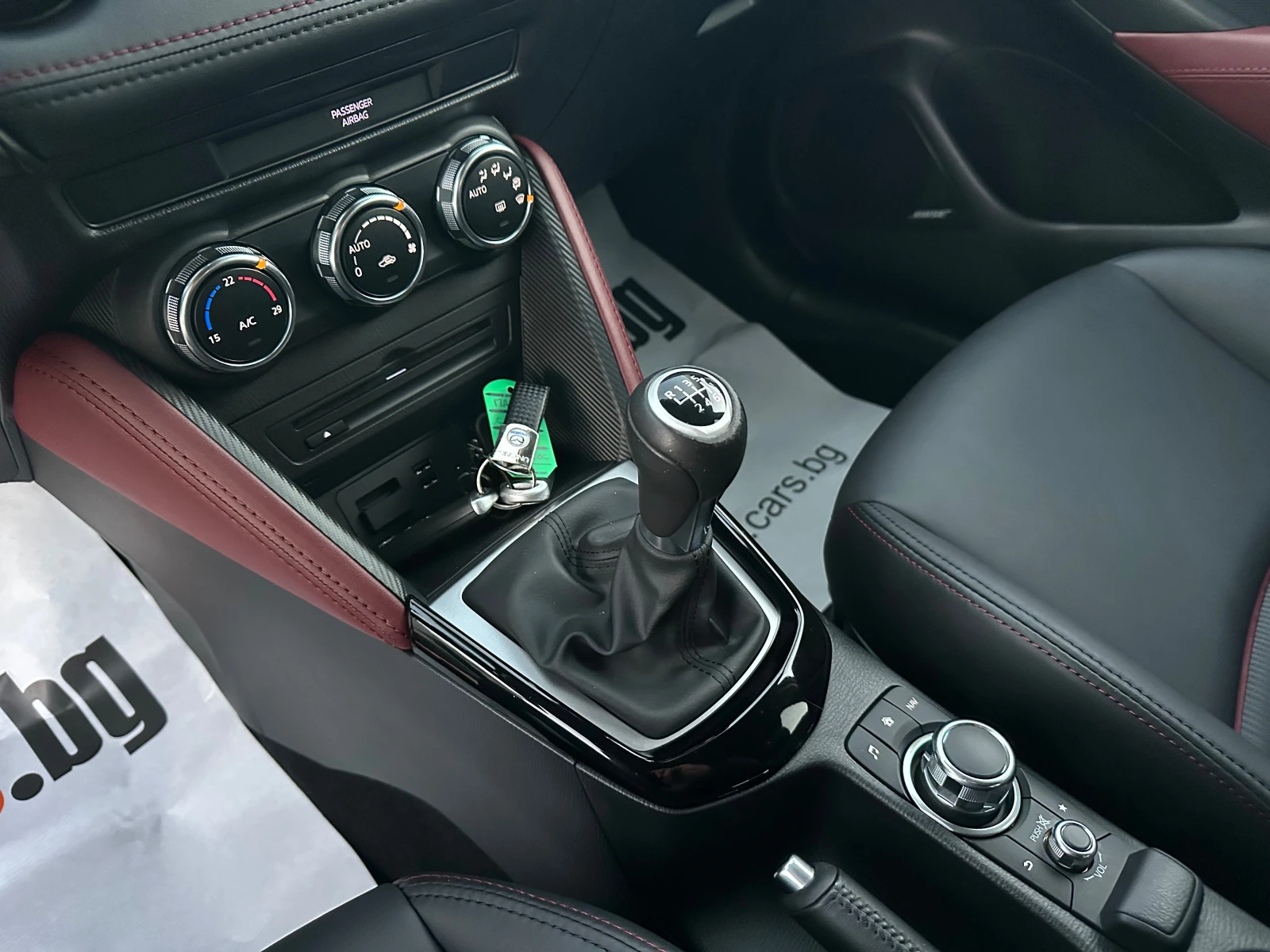 Mazda CX-3 LED* NAVI* KEYLESS* HEAD UP* BOSE* TOP* 83000km*  | Mobile.bg   12