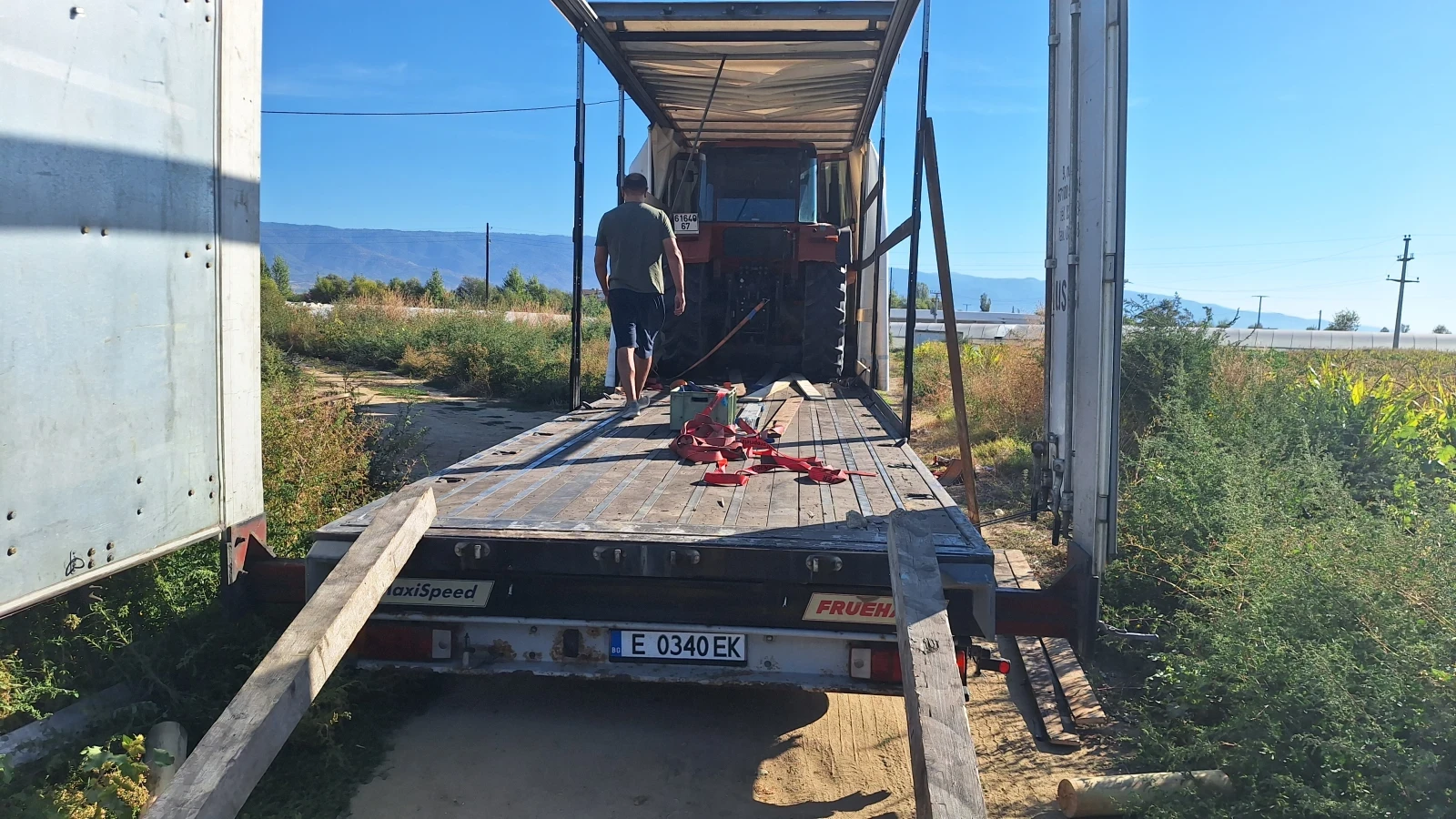 Полуремарке Fruehauf Gumbo, снимка 3 - Ремаркета - 54172162