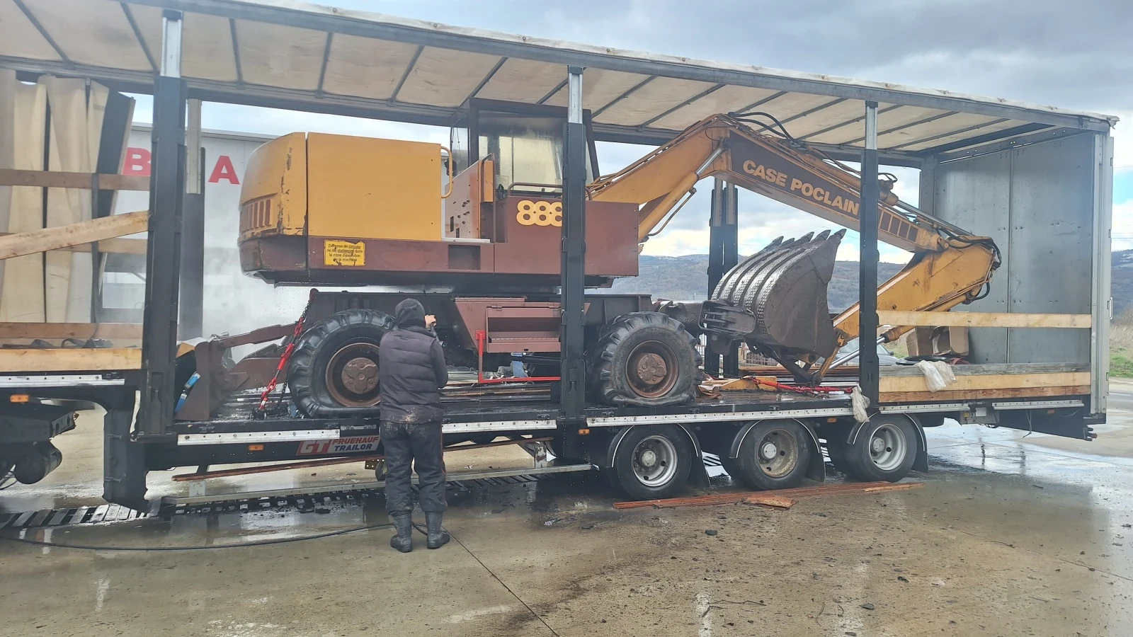 Полуремарке Fruehauf Gumbo, снимка 13 - Ремаркета - 54172162