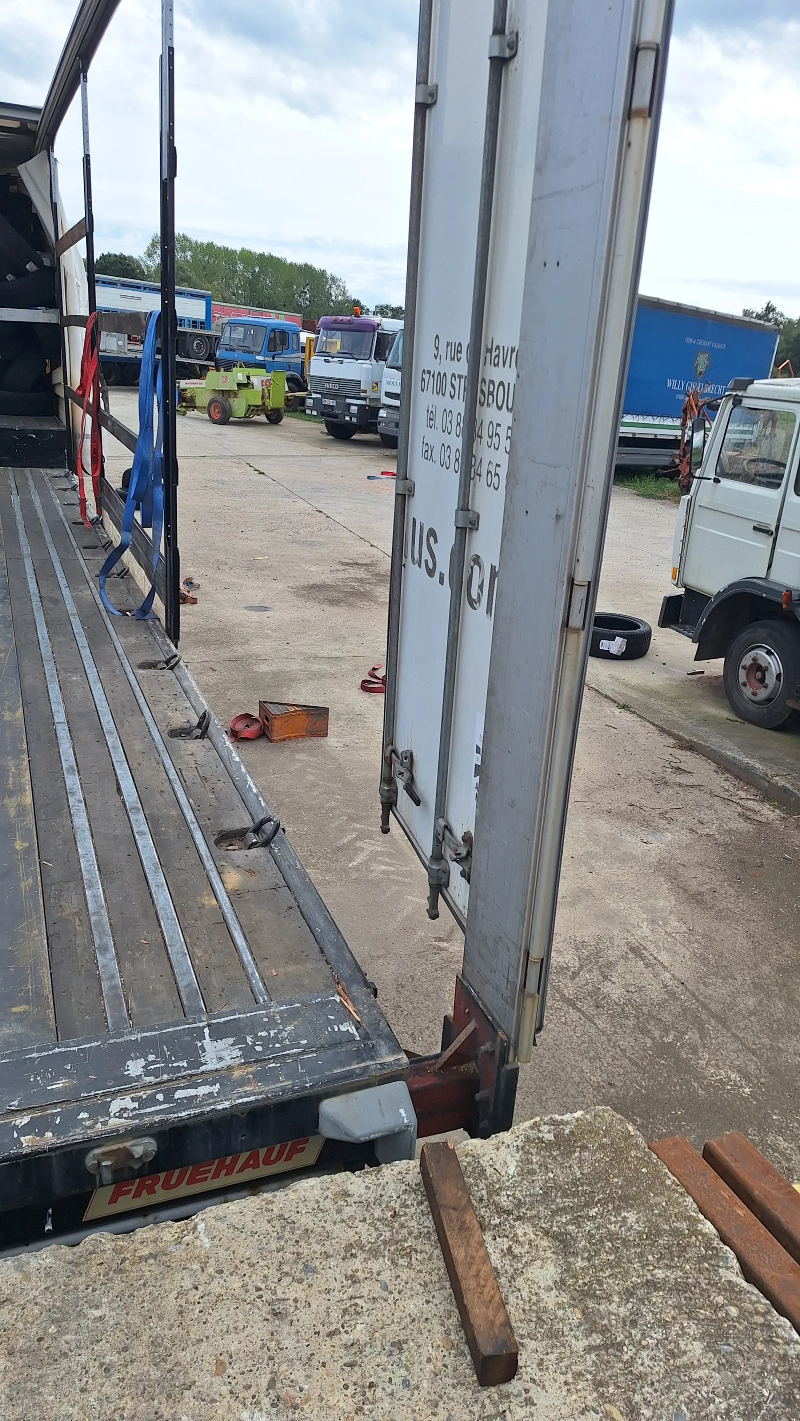 Полуремарке Fruehauf Gumbo, снимка 7 - Ремаркета - 54172162