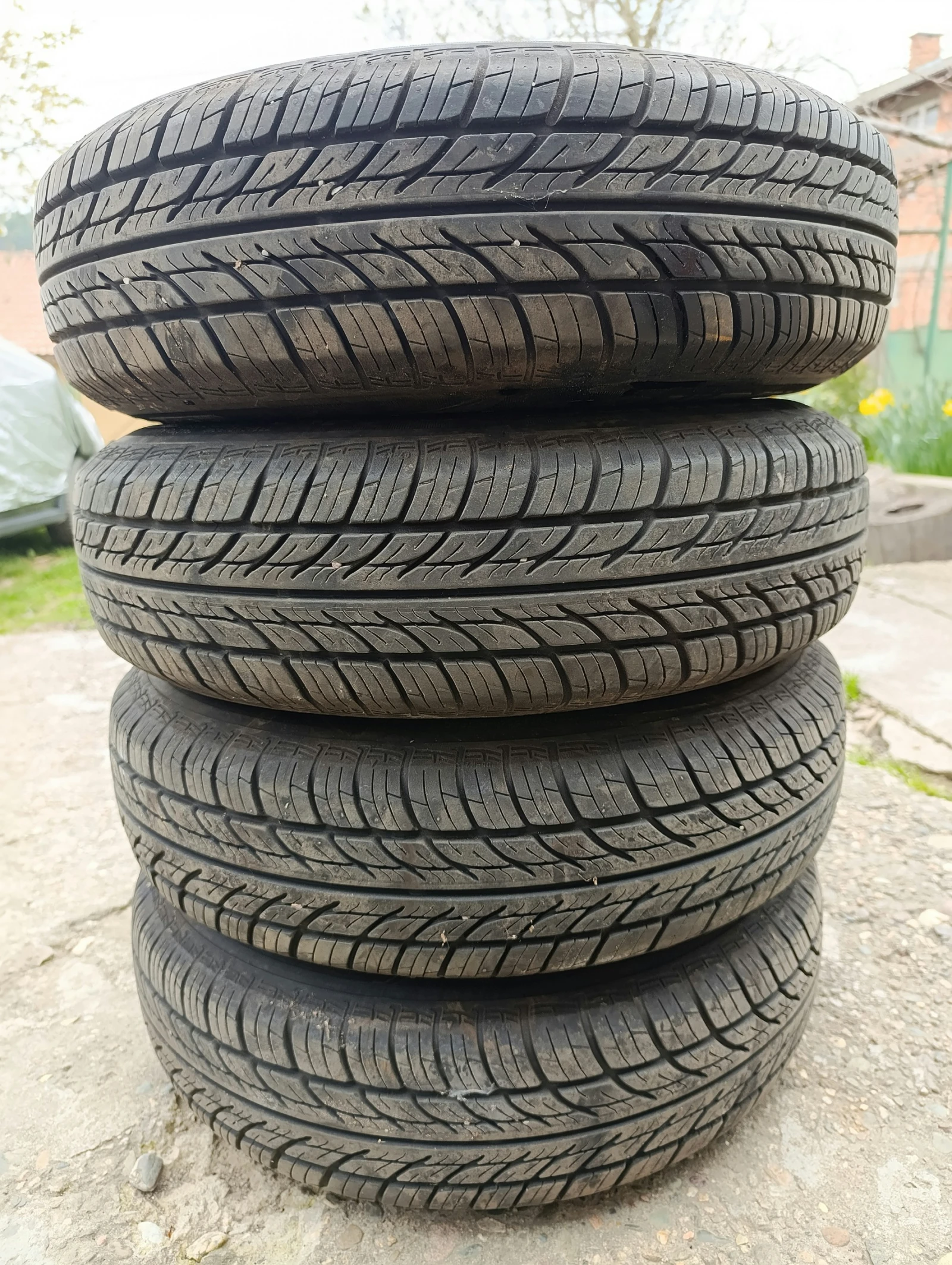 Гуми с джанти Tigar 155/80R13, снимка 5 - Гуми и джанти - 54178354