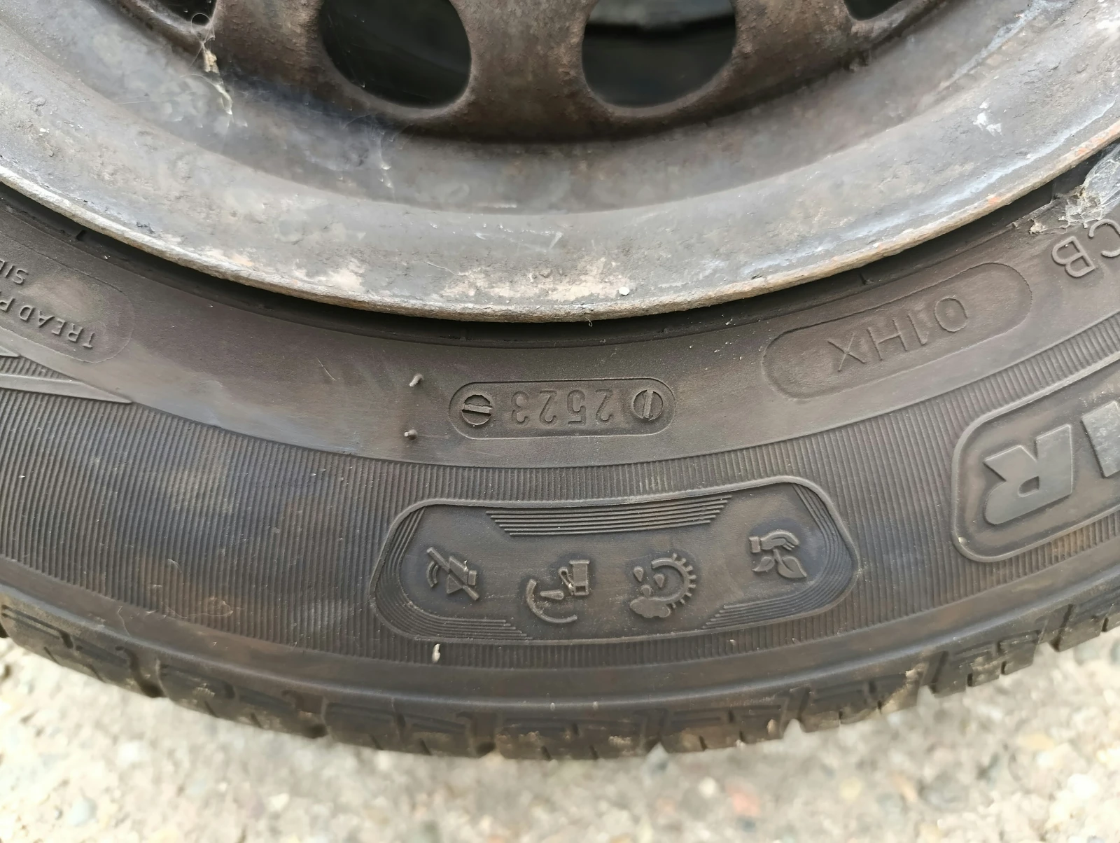 Гуми с джанти Tigar 155/80R13, снимка 6 - Гуми и джанти - 54178354