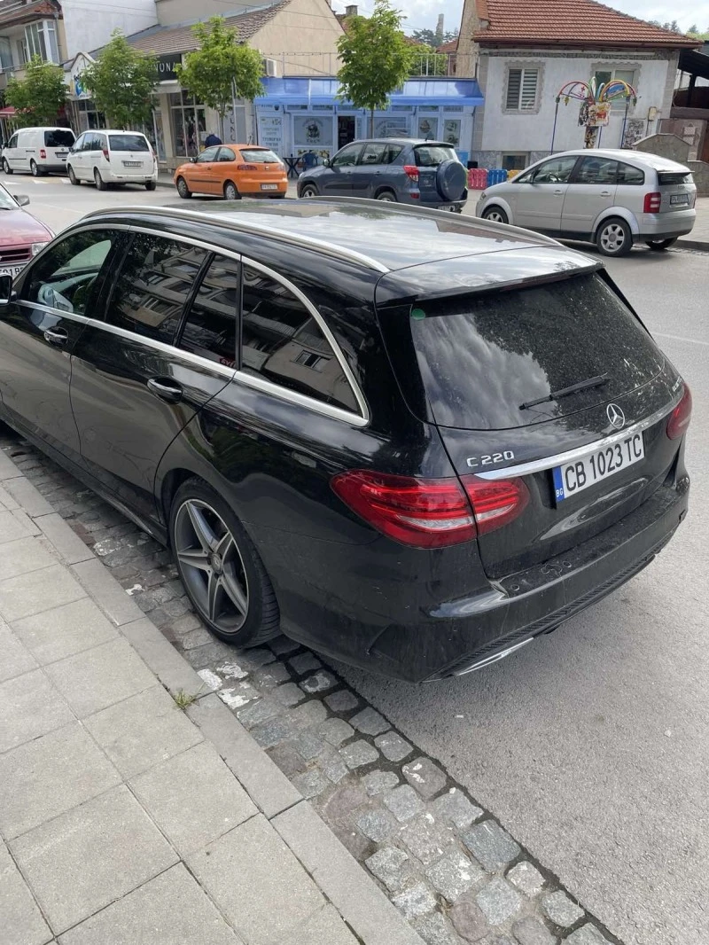 Mercedes-Benz C 220 220CDI AMG БАРТЕР ЗА  БУС, снимка 4 - Автомобили и джипове - 47285999