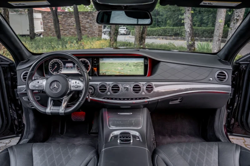 Mercedes-Benz S 500 S 63 OPTIK UNIKAT, снимка 9 - Автомобили и джипове - 50756267