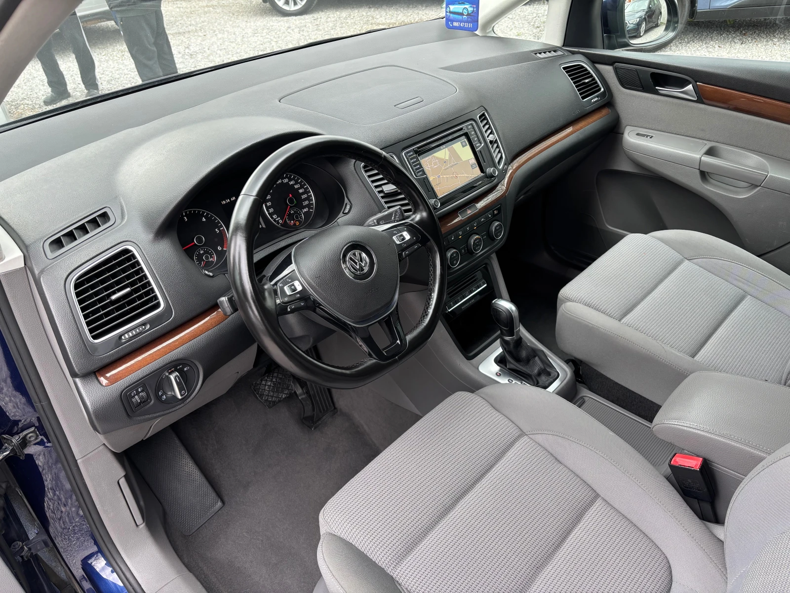 VW Sharan 2.0TDI-150k.s-FULLL* * * , снимка 7 - Автомобили и джипове - 53950572