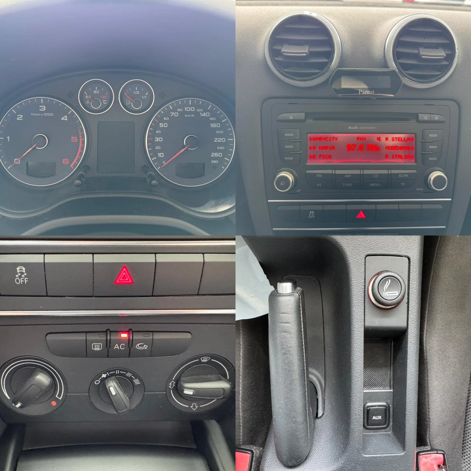 Audi A3 TDI* 90ps* ЛЕД* ПАРКТРОНИК, снимка 14 - Автомобили и джипове - 54341681