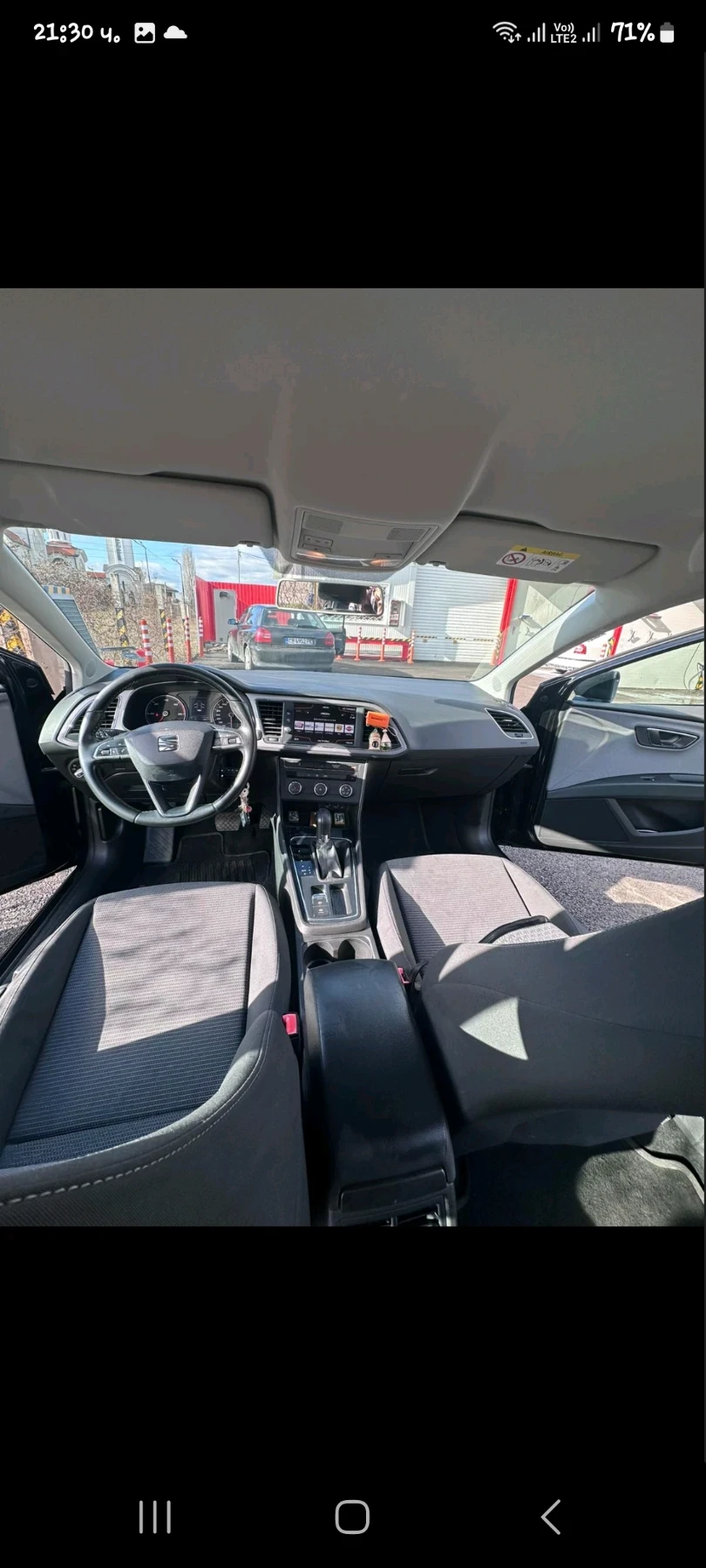 Seat Leon 1.6 ТДИ 105к.с комби, снимка 10 - Автомобили и джипове - 55849402