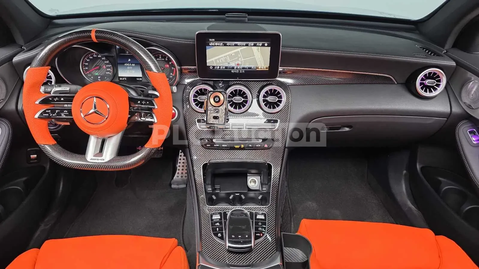 Mercedes-Benz GLC 63 AMG s Coupe| 360| BURMASTER| HUD| ВКЛ.ТЕХНОТЕСТ, снимка 6 - Автомобили и джипове - 54941763