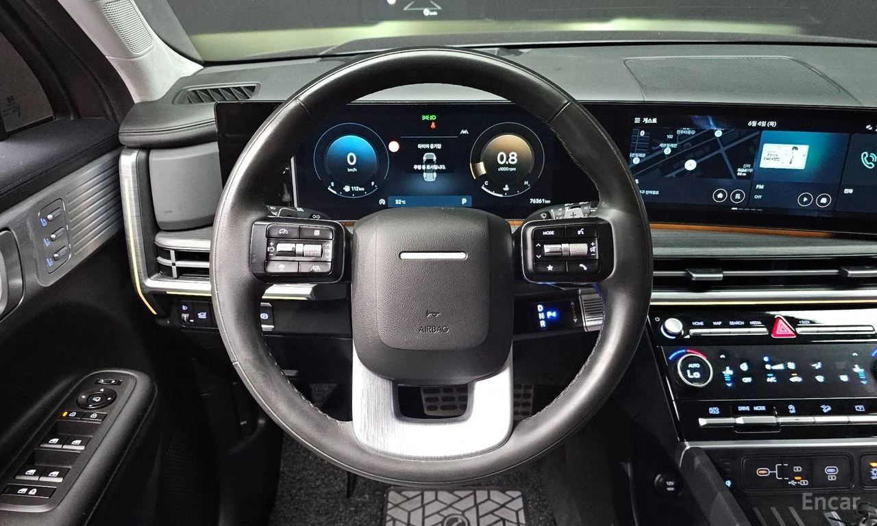 Hyundai Santa fe 2.5T* PRESTIGE* ПОДГРЕВ* ОБДУХВАНЕ* LANE* ASSIST* , снимка 8 - Автомобили и джипове - 55387328