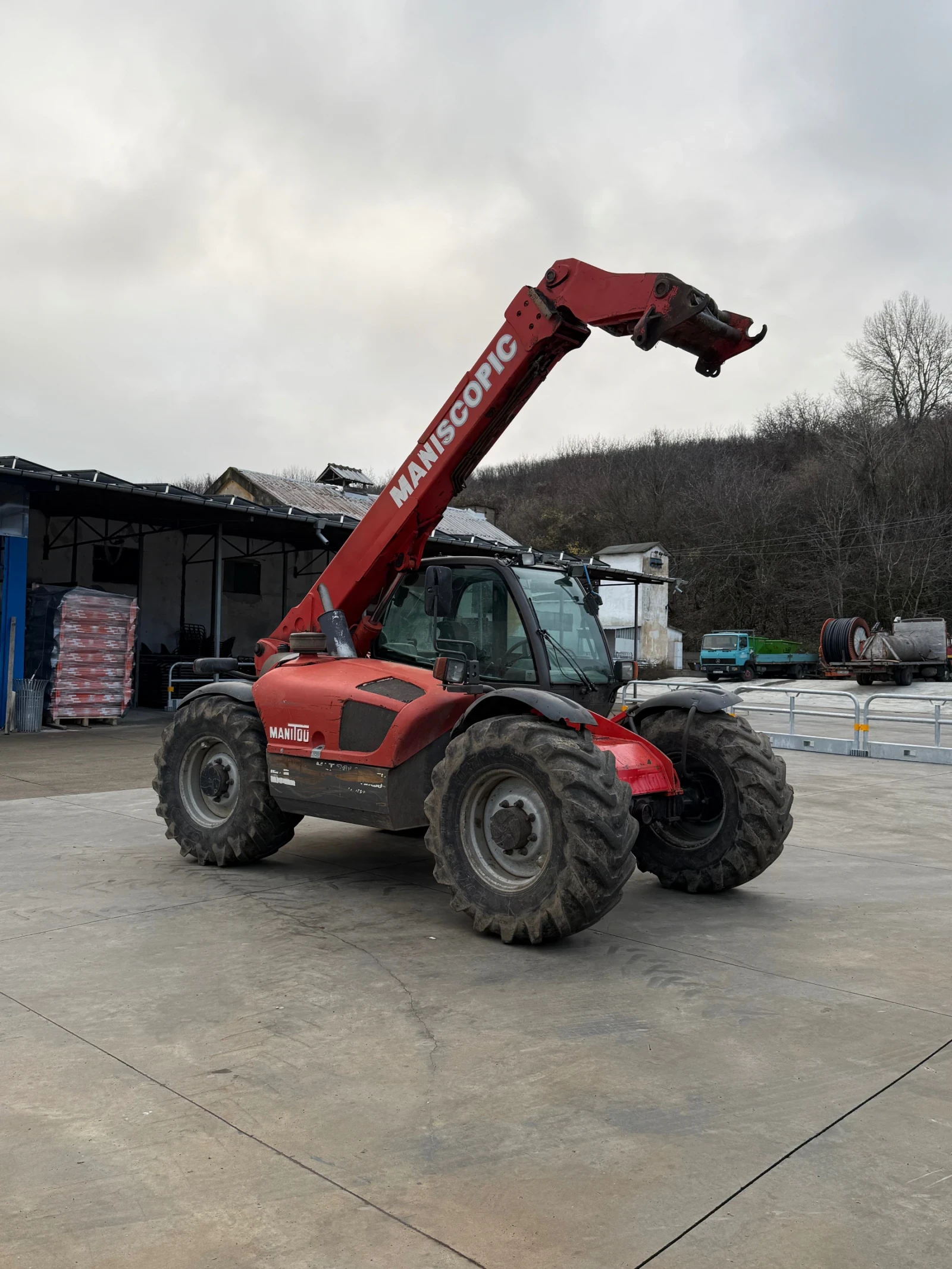 Челен товарач Manitou, снимка 5 - Индустриална техника - 56159859