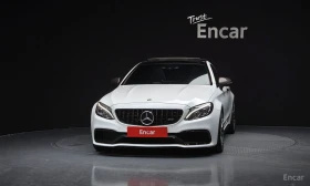 Mercedes-Benz C 63 AMG ДИСТРОНИК * ПОДГРЕВИ * HEAD-UP * BURMESTER, снимка 4