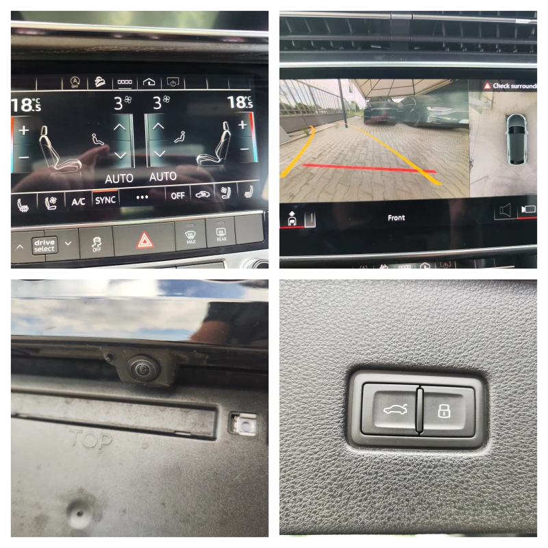 Audi Q8 SLINE* PANORAMA* PODGREV* OBDUH* LINEASIST* LIZING, снимка 10 - Автомобили и джипове - 51068048