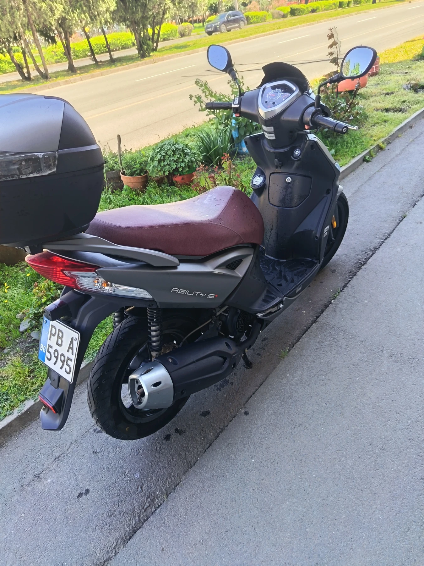 Kymco Agility 125, снимка 7 - Мотоциклети и мототехника - 54388519