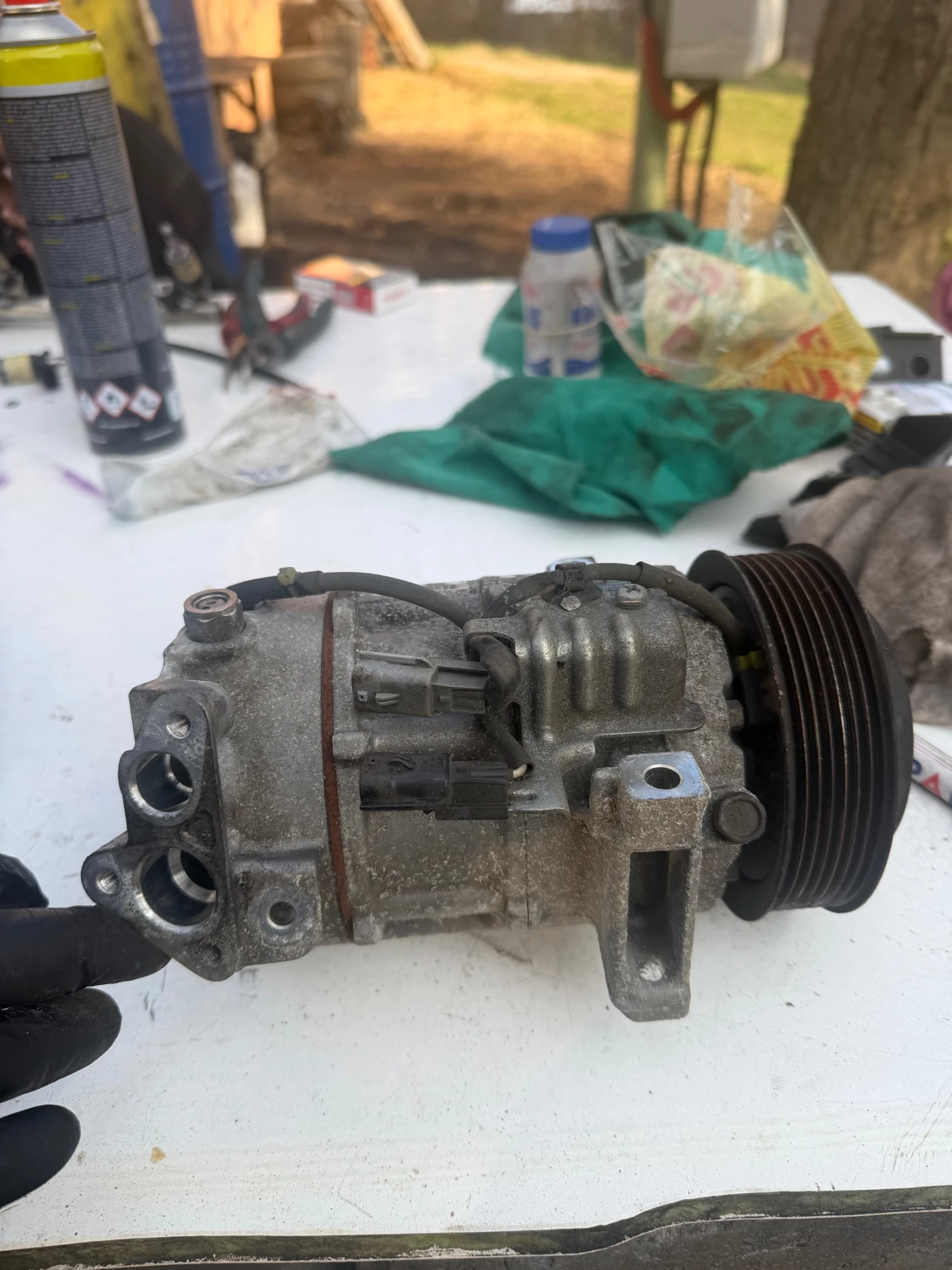 Renault Talisman Nissan Qashqai 92600 4EB0A 6SBH14C 447160-6893 GE447160-6893 компресор заклиматик, снимка 2 - Части - 54061469