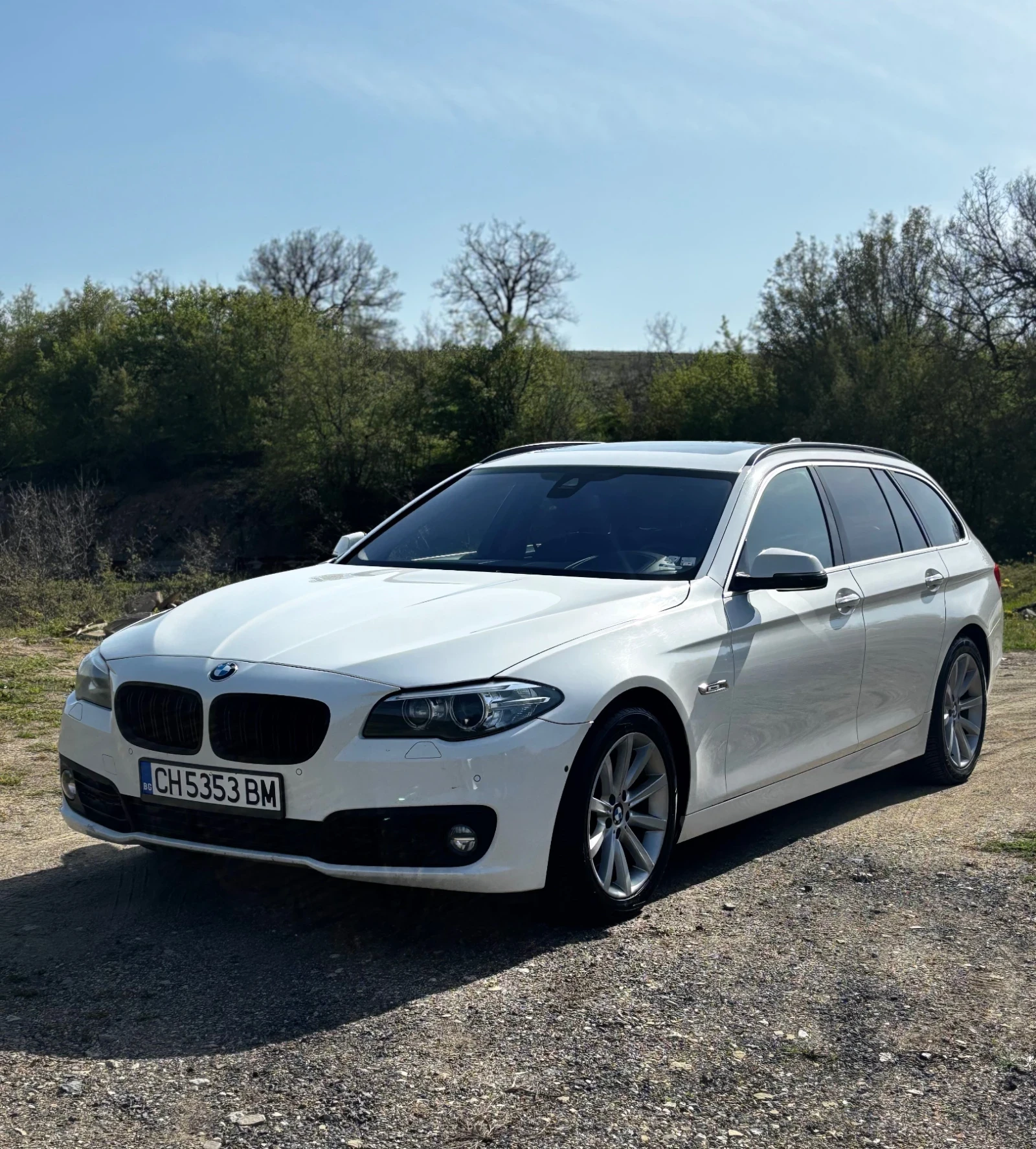 BMW 525 Luxory Xdrive HEADUP 360 camera , снимка 1