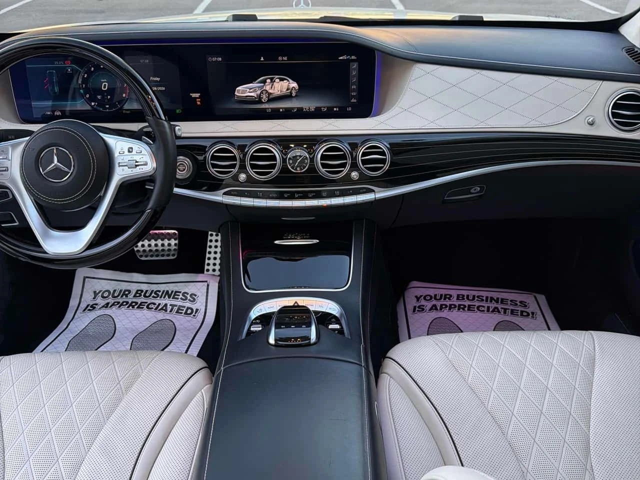 Mercedes-Benz S 560 * DESIGNO * KEYLESS * LANE ASSIST * ПОДГРЕВ * , снимка 11 - Автомобили и джипове - 56331115