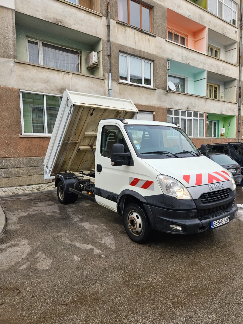 Iveco 35c11 САМОСВАЛ КЛИМАТИК, снимка 2 - Бусове и автобуси - 48603731