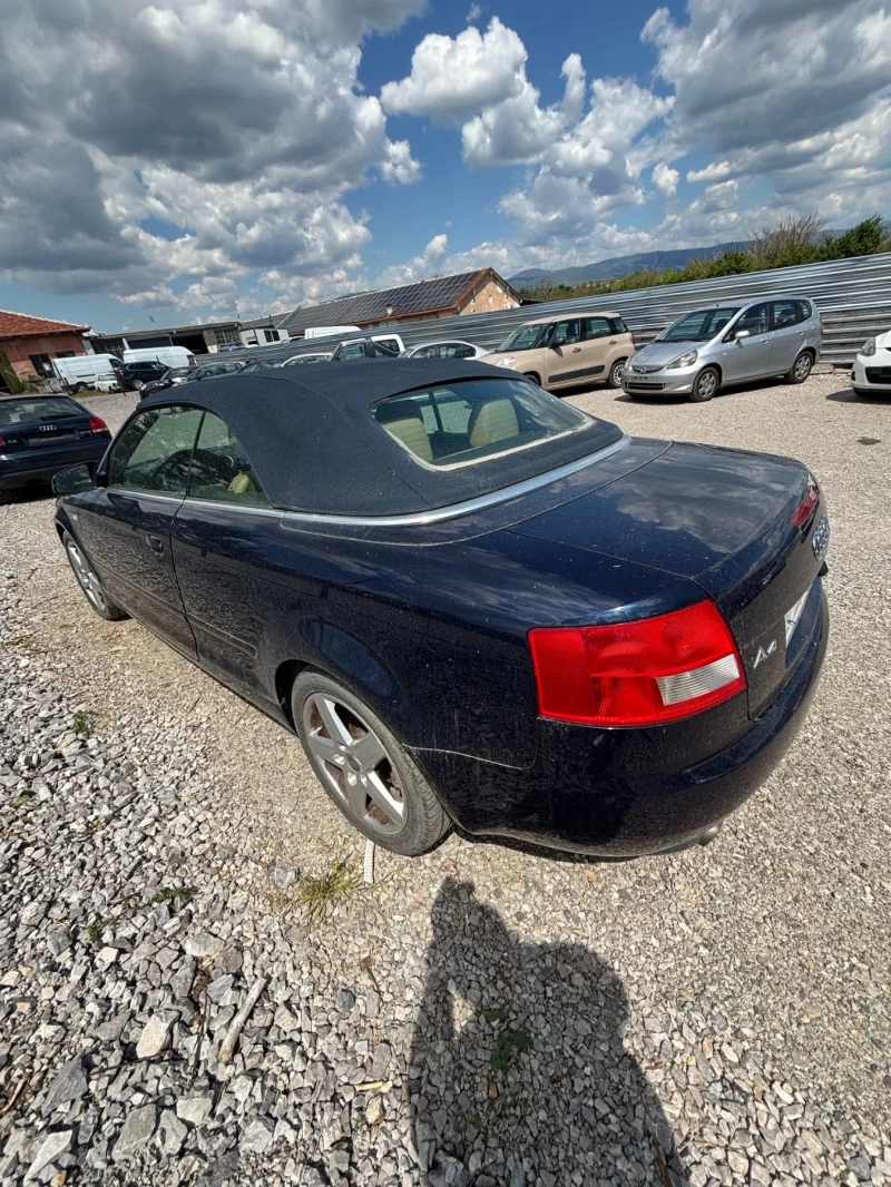 Audi A4 3.0 бензин кабрио, снимка 2 - Автомобили и джипове - 50129832