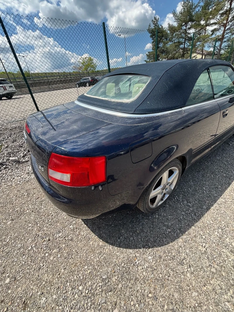 Audi A4 3.0 бензин кабрио, снимка 3 - Автомобили и джипове - 50129832