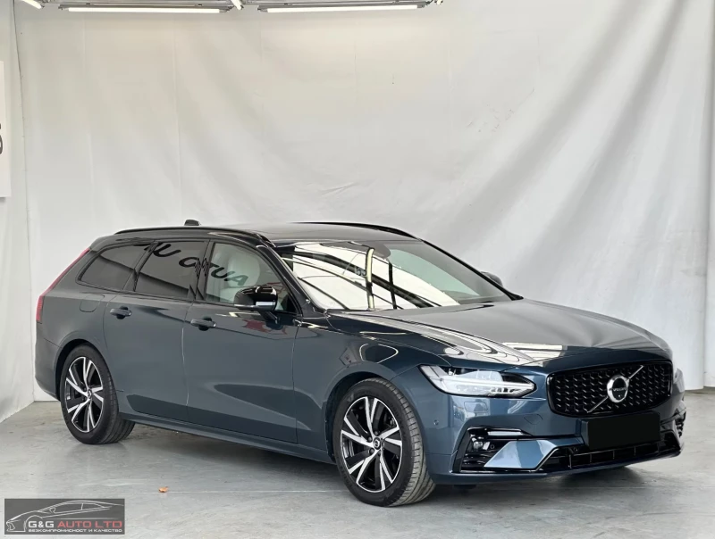 Volvo V90 R-DESIGN/197HP/B4/PANO/HUD/MEMO/360/NAVI/LED/306g, снимка 4 - Автомобили и джипове - 51681641