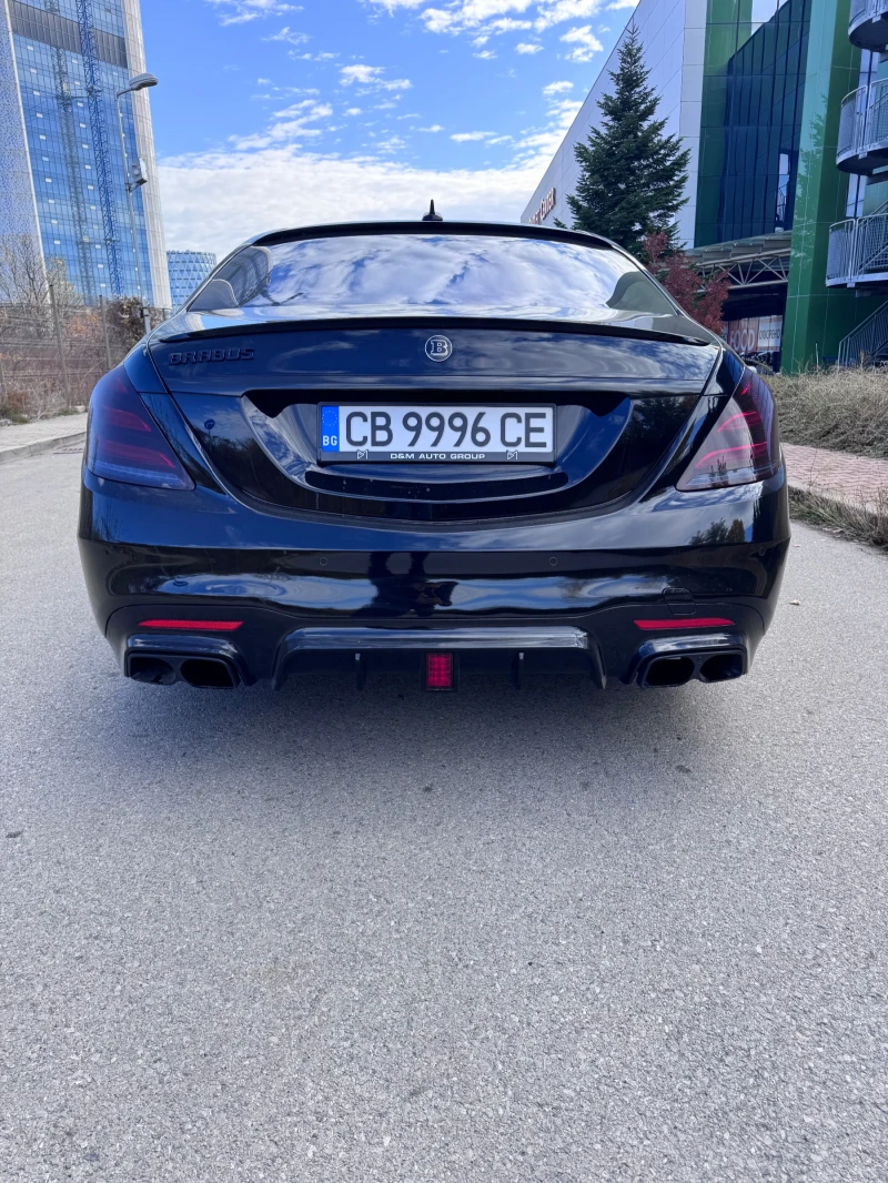 Mercedes-Benz S 560 Brabus/4Matic/ ВСИЧКИ ЕКСТРИ ЗА МОДЕЛА !, снимка 5 - Автомобили и джипове - 52278332