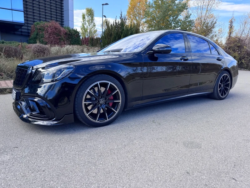 Mercedes-Benz S 560 Brabus/4Matic/ ВСИЧКИ ЕКСТРИ ЗА МОДЕЛА !, снимка 8 - Автомобили и джипове - 52278332