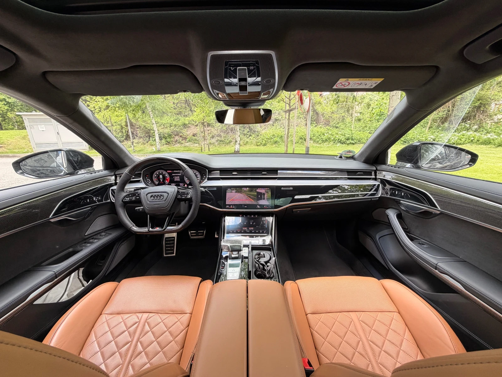 Audi S8 FACE / CARBON / B&O, снимка 12 - Автомобили и джипове - 54627155