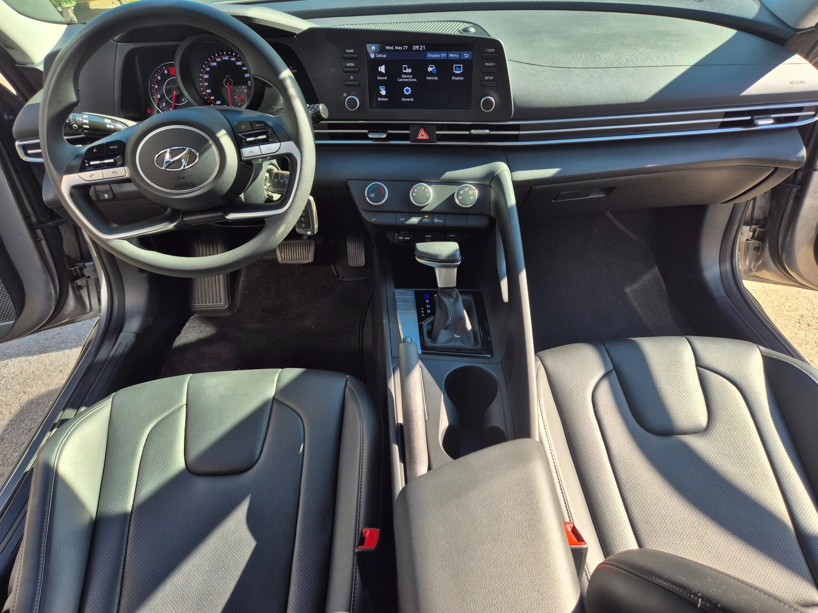 Hyundai Elantra 1.6cm3 LPG - Наличен в БГ, снимка 9 - Автомобили и джипове - 54689283