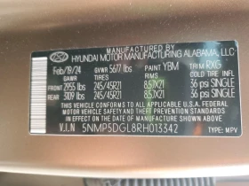 Hyundai Santa fe CALLIGRAPHY * КЛИП НА ДВИГАТЕЛ* * ЛИЗИНГ* - 52999 лв. - 77690854 13