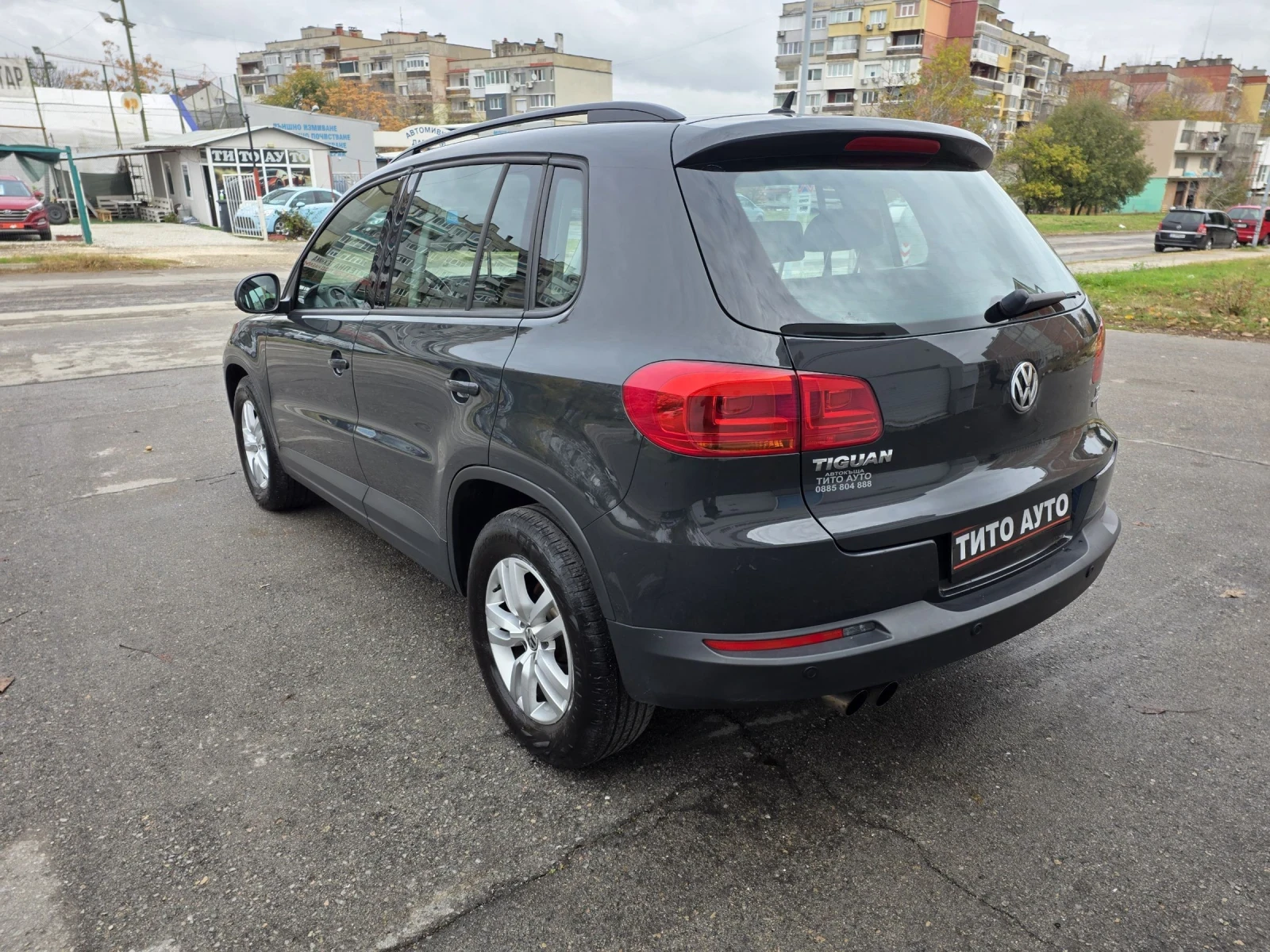 VW Tiguan 2.0TDI/ТОР СЪСТОЯНИЕ/ПЪЛНА СЕРВИЗНА ИСТОРИЯ - изображение 4