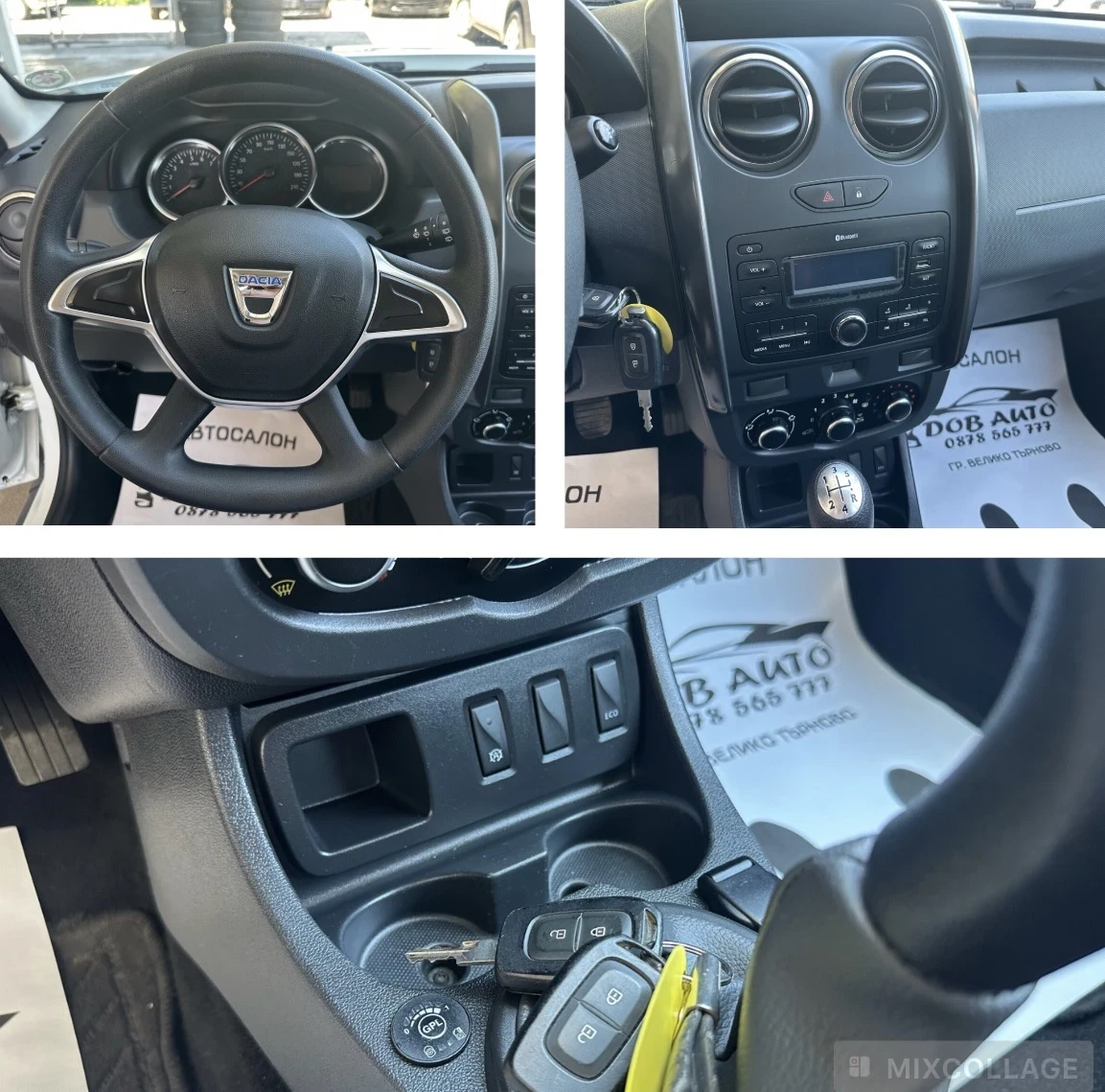 Dacia Duster 1.6i-БЕНЗИН-ГАЗ-НАВИ, снимка 13 - Автомобили и джипове - 55553794