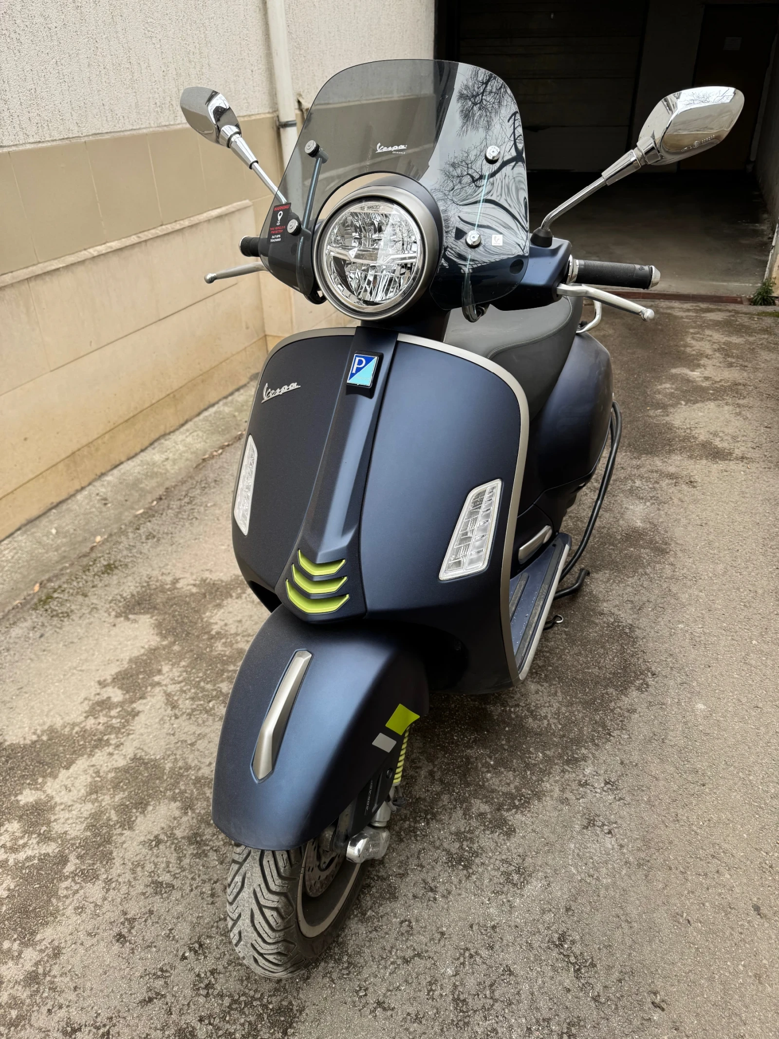 Vespa GTS 300  SuperTech - Blu Energico, снимка 4 - Мотоциклети и мототехника - 53697087