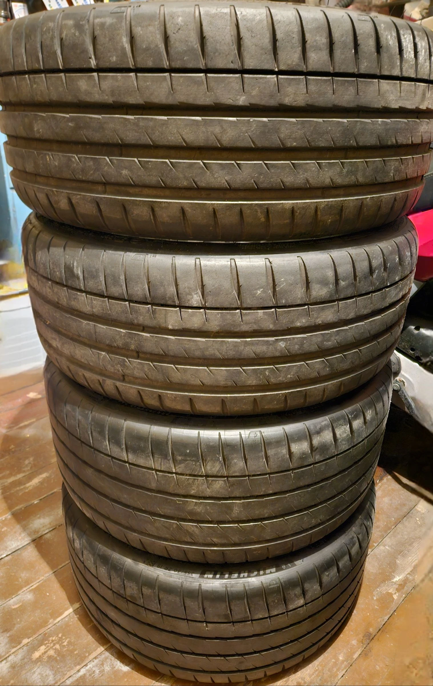 Гуми с джанти Michelin 225/35R19, снимка 5 - Гуми и джанти - 53905478