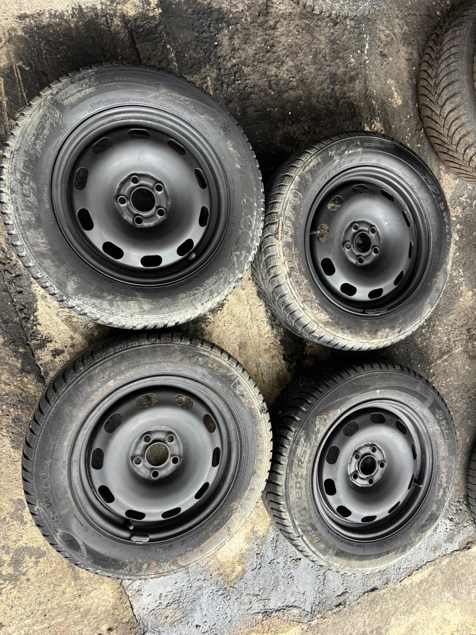 Гуми с джанти Hankook 195/65R15