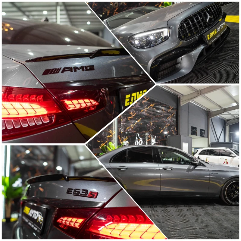 Mercedes-Benz E 220 D FULL AMG LINE FACELIFT BURMEISTER ЛИЗИНГ 100%, снимка 17 - Автомобили и джипове - 53193573