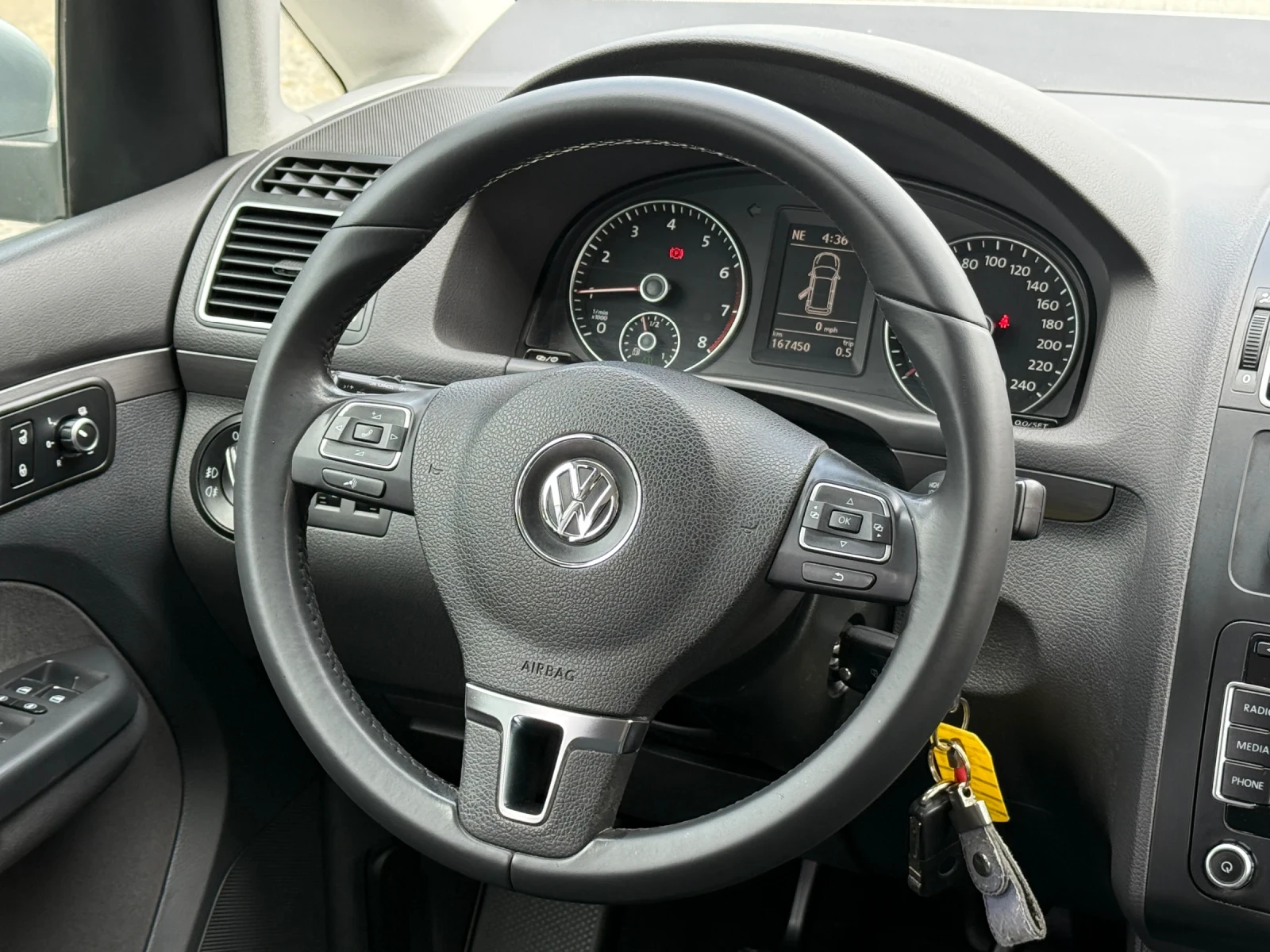 VW Touran 1.4TSi, Метан, Навигация, * Климатроник* Уникат! - изображение 9