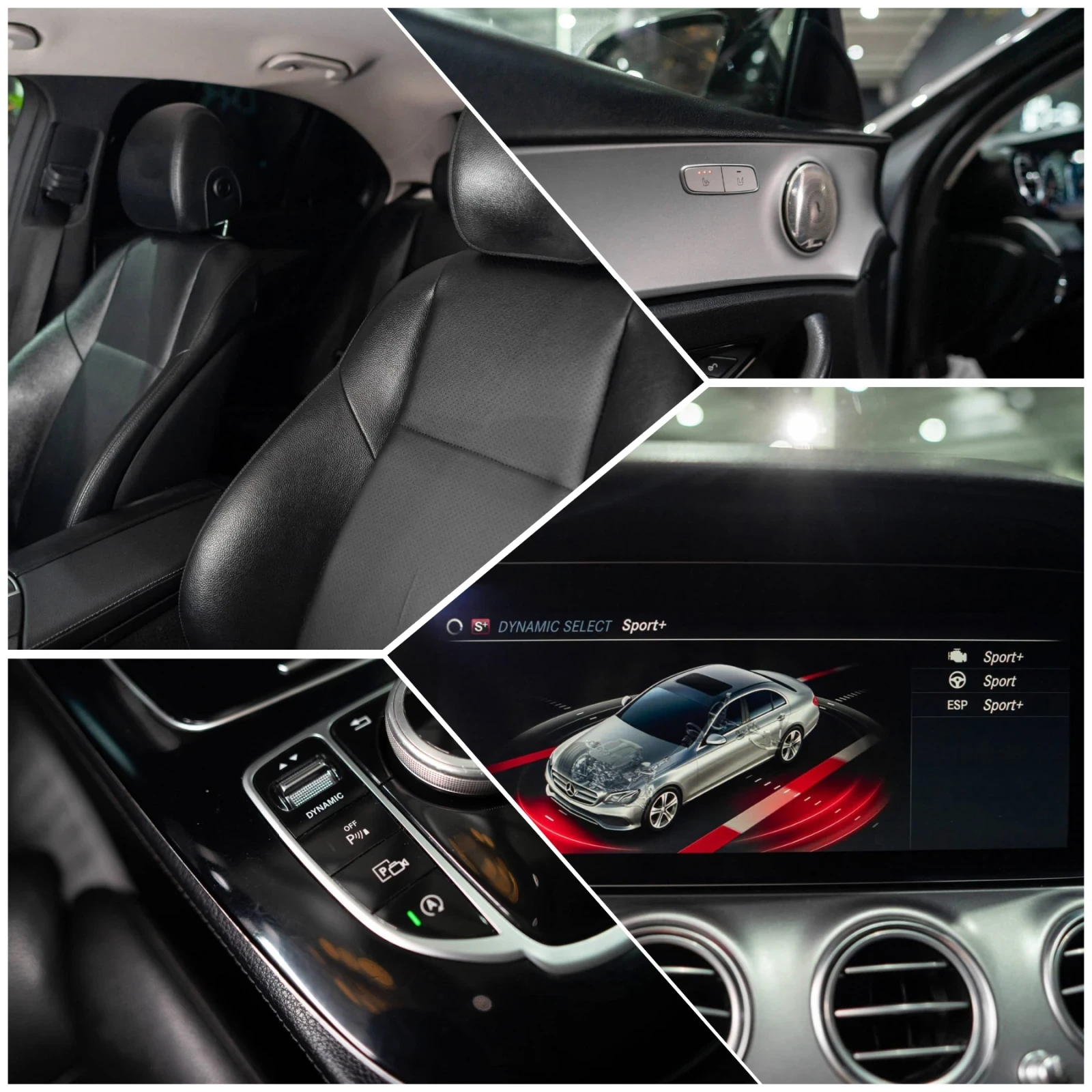 Mercedes-Benz E 220 D FULL AMG LINE FACELIFT BURMEISTER ������ 100% | Mobile.bg � ����������� 16