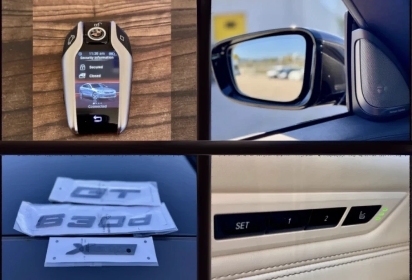 BMW 630 BMW 6 GT GT xDrive1-ви-Мкар!!!FULL-TOP!!!HUD-keyle, снимка 3 - Автомобили и джипове - 55895613