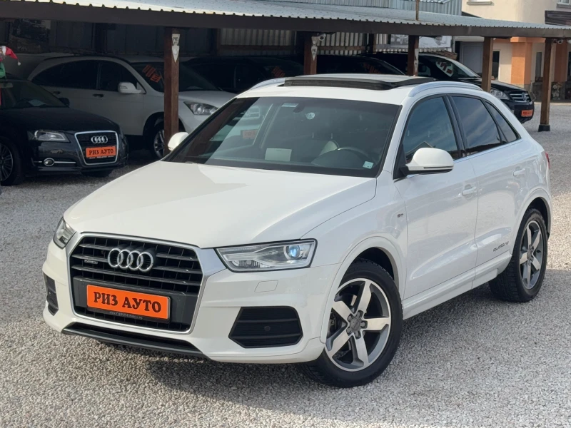 Audi Q3 2.0TDI* S-LINE* AUT* PANORAMA* * FULL* NAVI* 116x., снимка 14 - Автомобили и джипове - 48599689