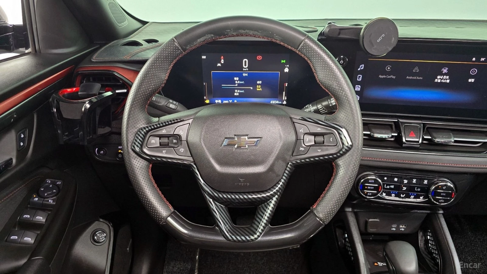 Chevrolet Trailblazer 1.3T* AWD* RS* ПОДГРЕВ* ОБДУХВАНЕ* ПАНОРАМА* КАМЕР, снимка 12 - Автомобили и джипове - 55628488