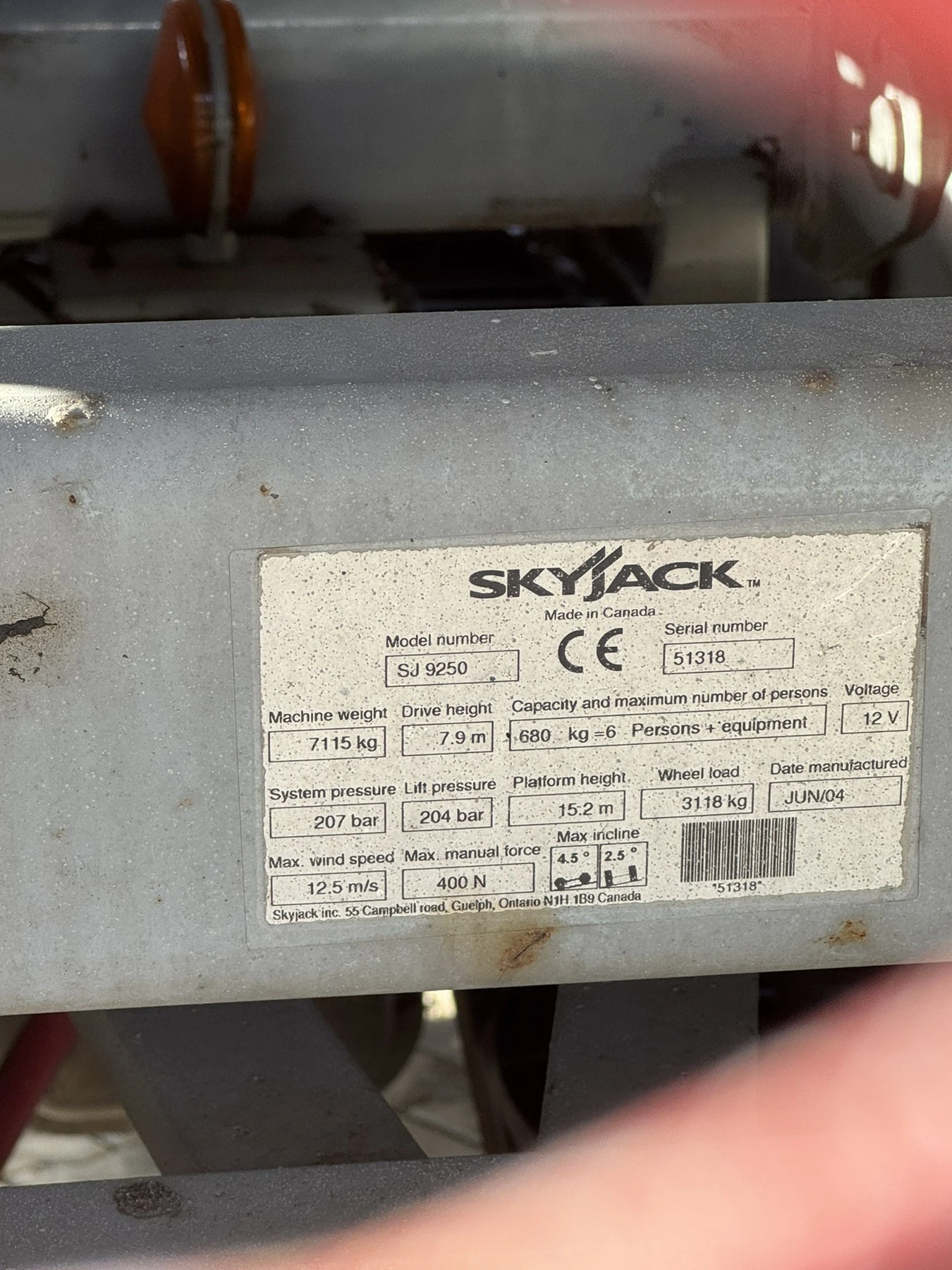 ��������� Skyjack SJ9250 | Mobile.bg � ����������� 17