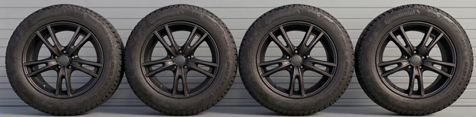 Гуми с джанти Continental 255/55R18, снимка 2 - Гуми и джанти - 56067452