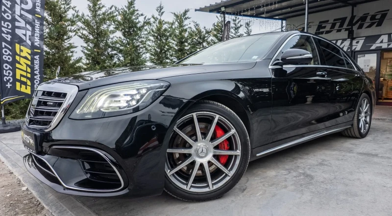 Mercedes-Benz S 63 AMG 4 MATIC FACELIFT LONG BURMEISTER ЛИЗИНГ 100%
