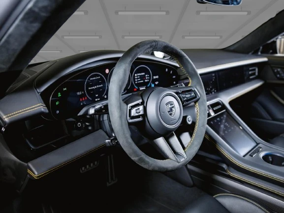 Porsche Taycan Turbo Sport Turismo = SportDesign = Гаранция - изображение 6