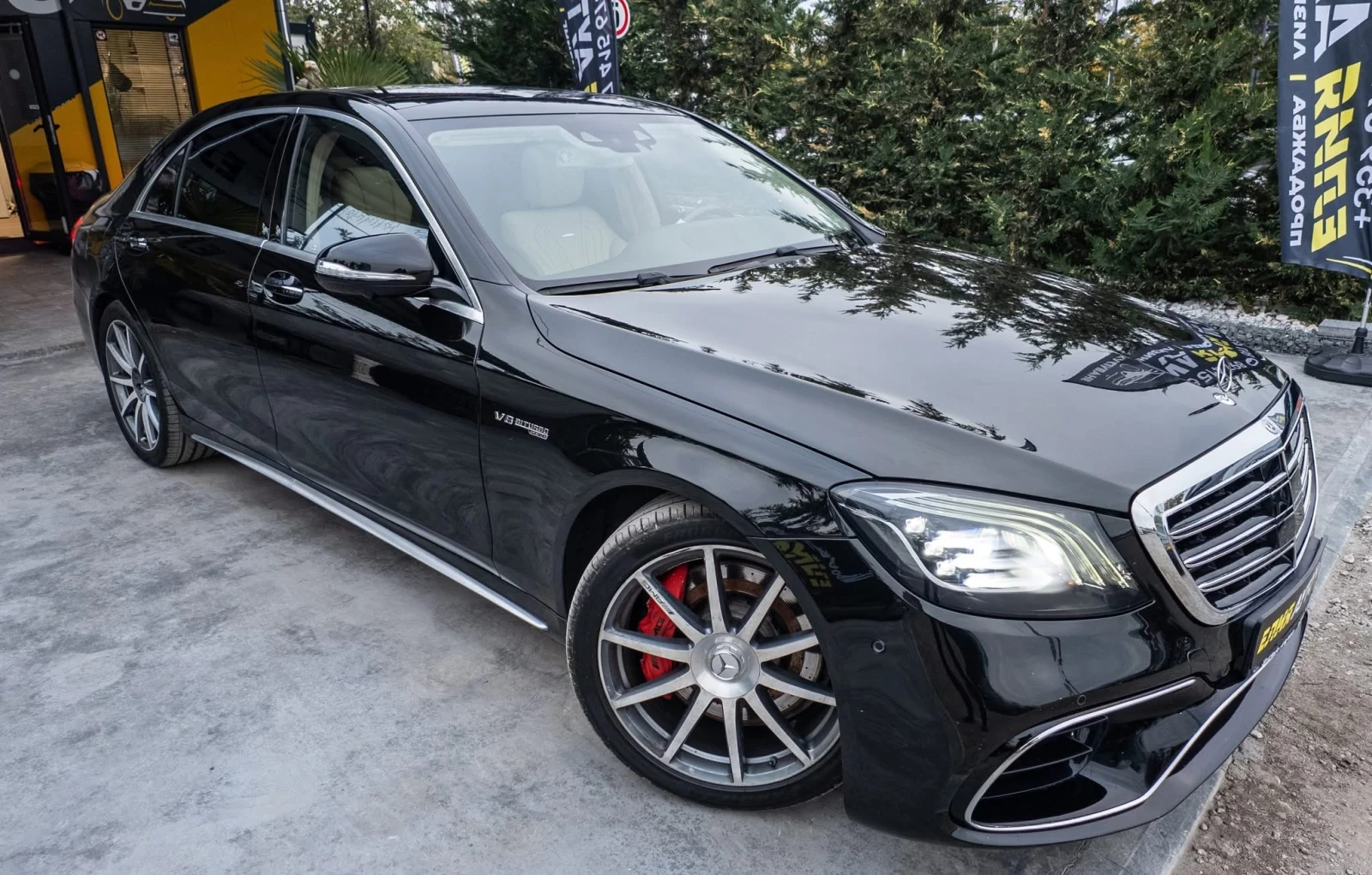 Mercedes-Benz S 63 AMG 4 MATIC FACELIFT LONG BURMEISTER ЛИЗИНГ 100% - изображение 5