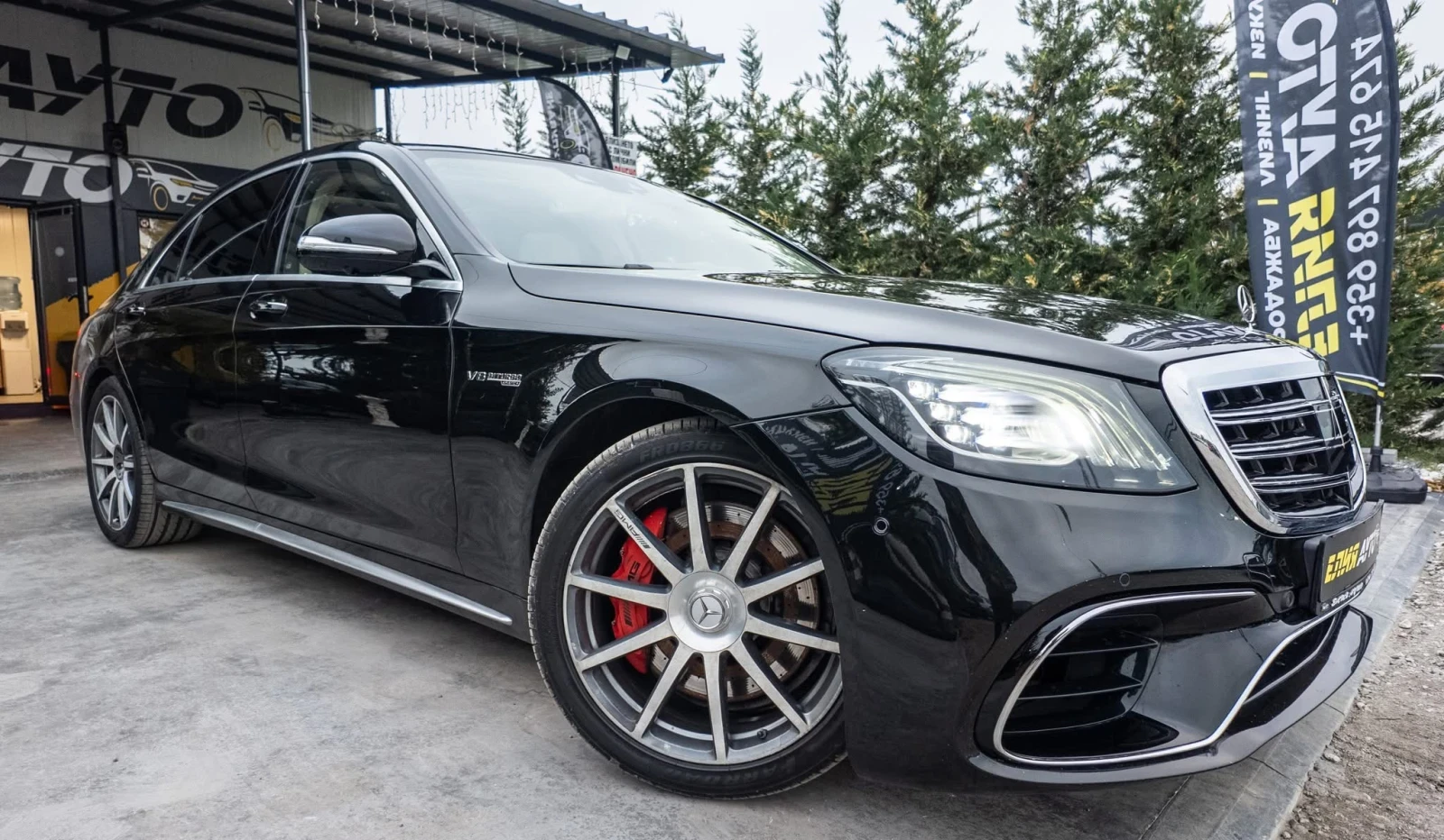 Mercedes-Benz S 63 AMG 4 MATIC FACELIFT LONG BURMEISTER ЛИЗИНГ 100% - изображение 4