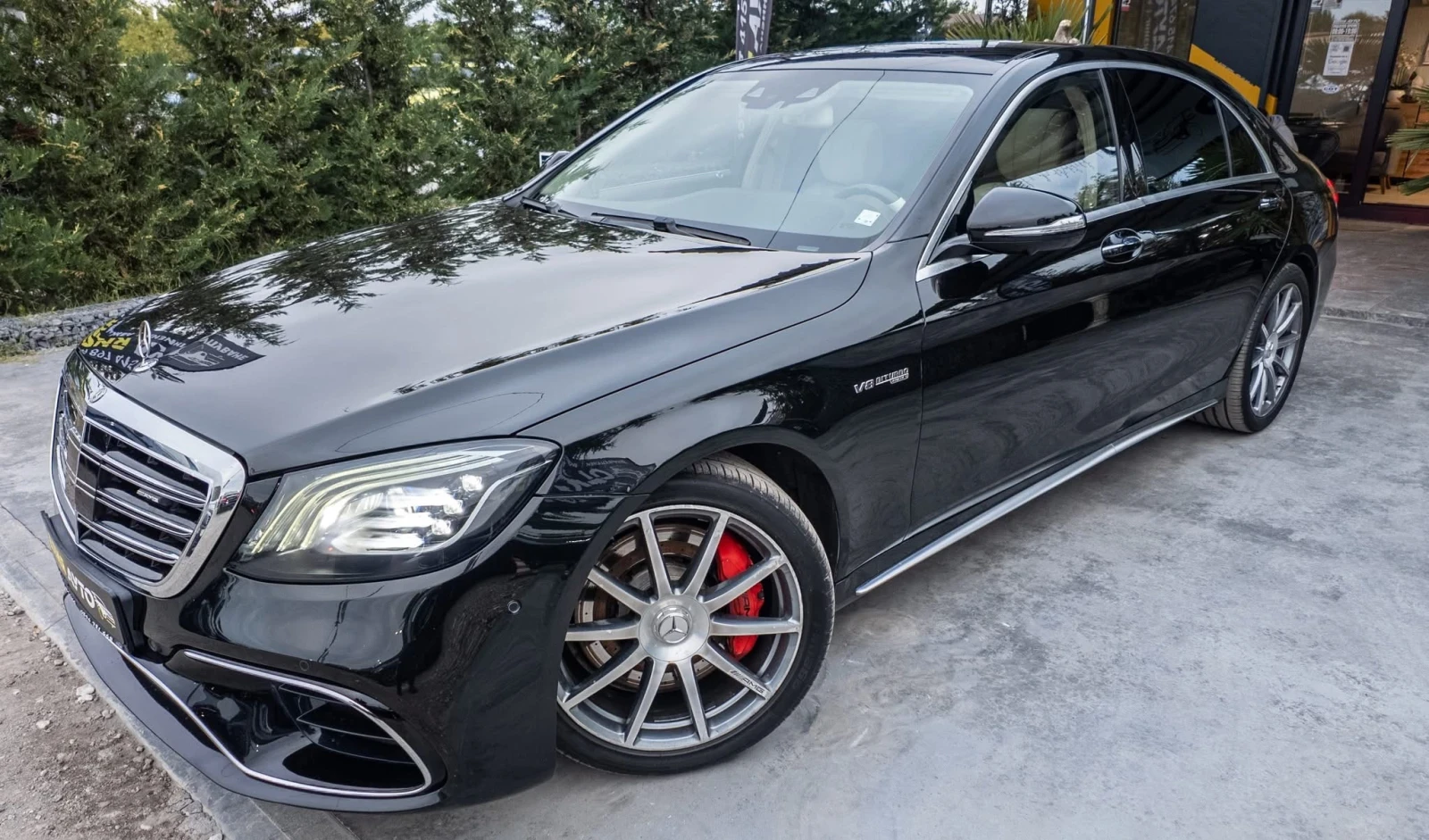 Mercedes-Benz S 63 AMG 4 MATIC FACELIFT LONG BURMEISTER ЛИЗИНГ 100% - изображение 2