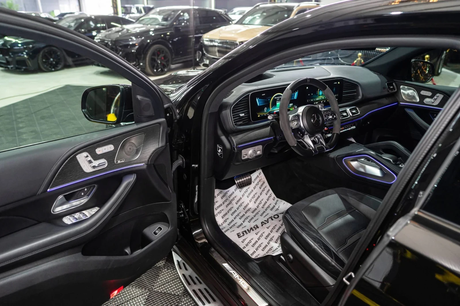 Mercedes-Benz GLE 53 4MATIC AMG COUPE ПАНО BURM HUD ЛИЗИНГ 100%, снимка 11 - Автомобили и джипове - 53746591