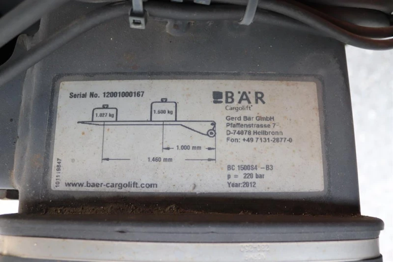 Mercedes-Benz Actros 1845  Падащ борд Cargolift , снимка 17 - Камиони - 52281521